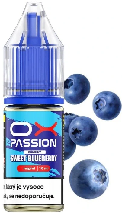 E-liquid OXVA OX PASSION Salts Sweet Blueberry 10ml - 20mg