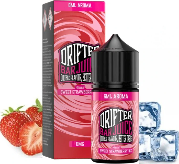 Příchuť Drifter Bar Juice S&V 6ml Sweet Strawberry Ice