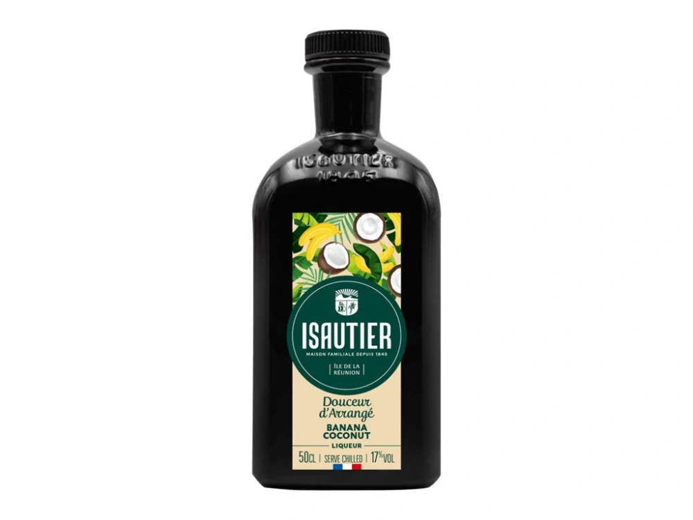 Isautier Arrangé Banana Coconut Liqueur 0,5L 17%