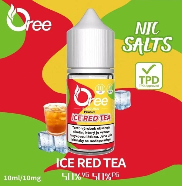 E-liquid Oree SALT Red Tea 10ml - 10mg