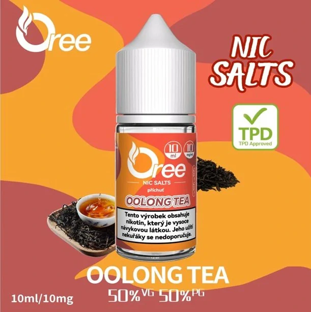 E-liquid Oree SALT Oolong Tea 10ml - 10mg