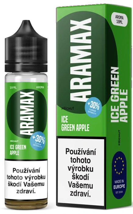 Příchuť Aramax S&V 10ml Icy Green Apple