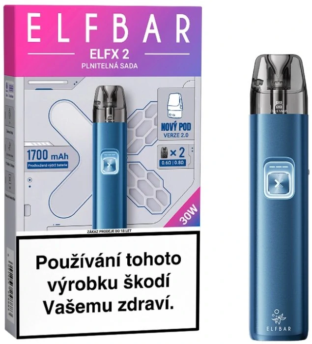 Elektronická cigareta Elf Bar ELFX 2 1700mAh Ocean Blue