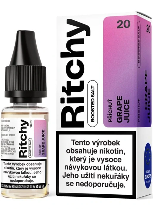 E-liquid Ritchy Salt Grape Juice 10ml - 20mg