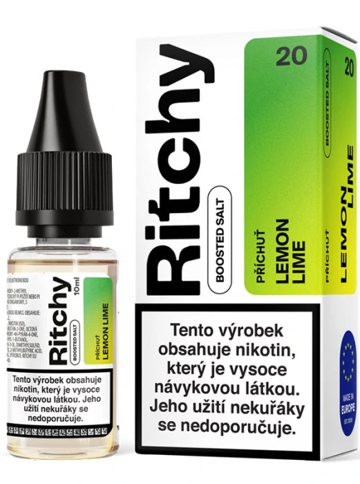 E-liquid Ritchy Salt Lemon Lime 10ml - 20mg