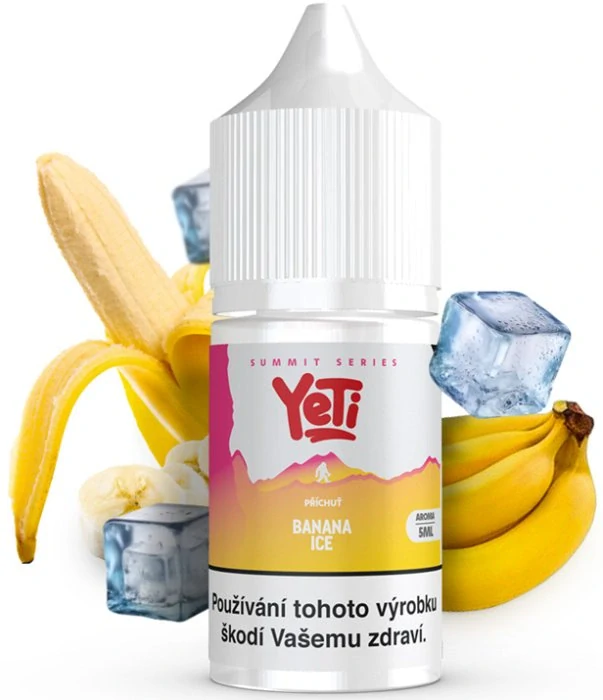 Příchuť Yeti Summit Series S&V 5ml Banana Ice