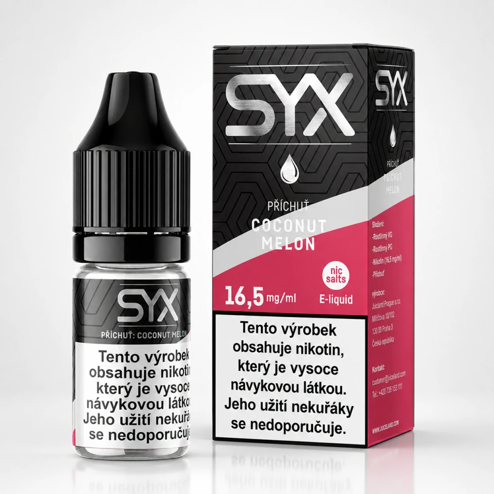 E-liquid SYX NS COCONUT MELON 10ml - 16,5mg