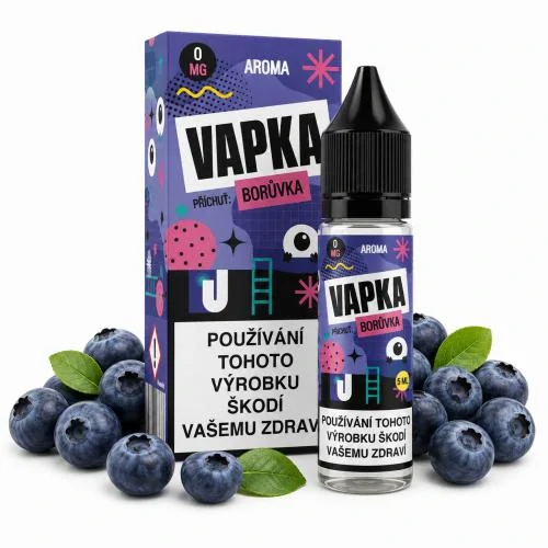 Příchuť Vapka Borůvka 5ml
