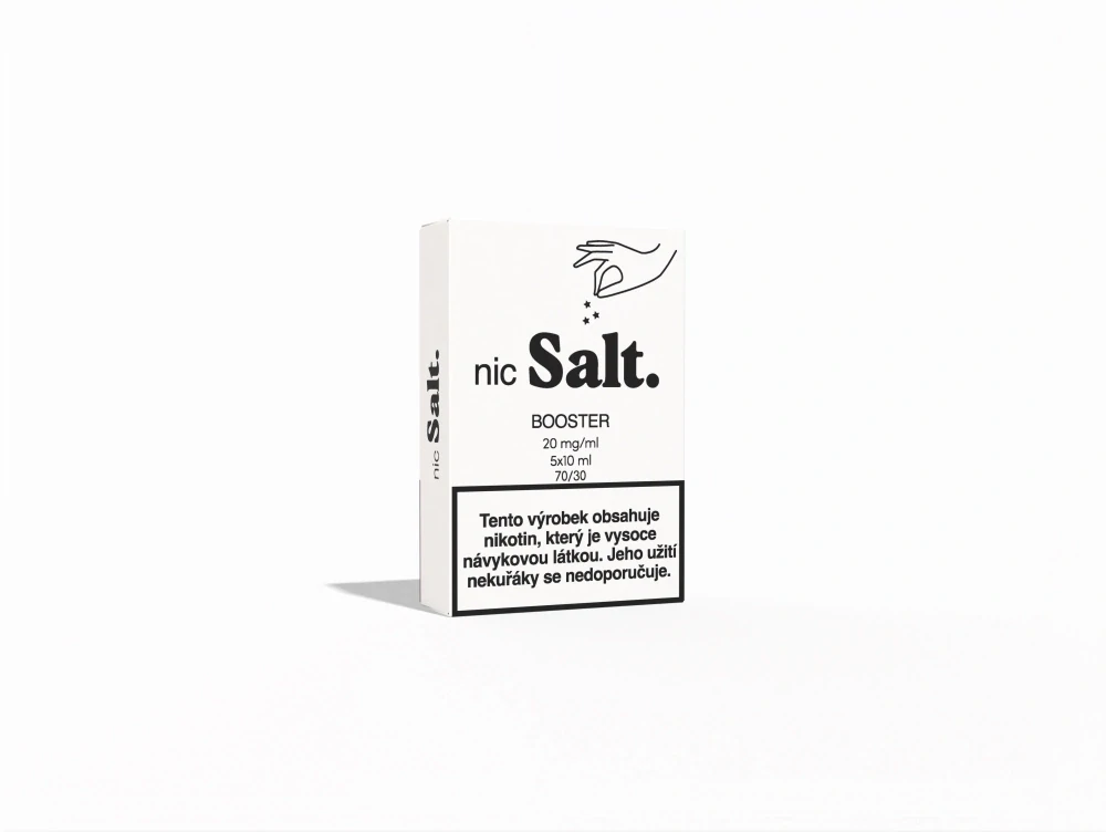 Nikotinový booster nicSalt 5PACK 20 mg/ml 70VG/30PG