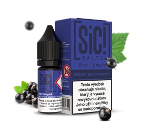 E-liquid SIC! Salts Blackcurrant 10ml - 16mg