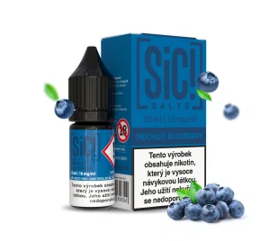 E-liquid SIC! Salts Blueberry 10ml - 16mg