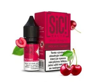 E-liquid SIC! Salts Cherry 10ml - 16mg