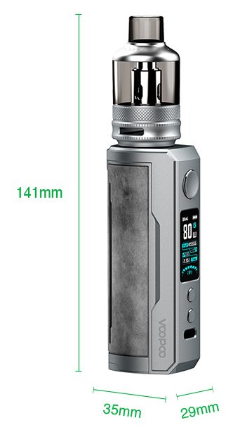 Grip VOOPOO DRAG X Plus 100W Full Kit 5,5ml Classic