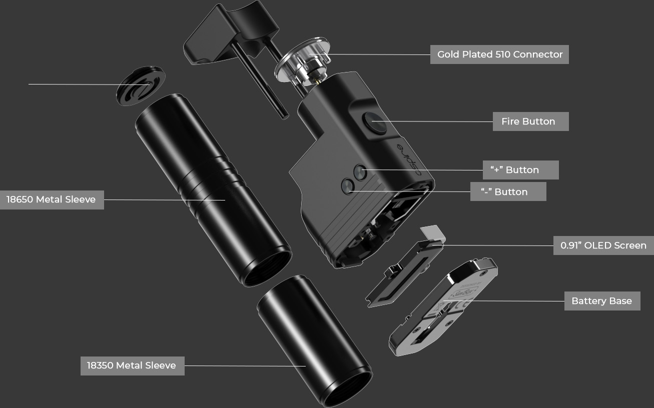 Grip aSpire Prestige MIXX Black