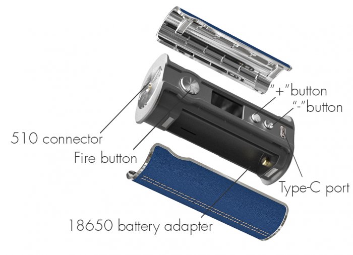 Grip Pioneer4You IPV V200 Easy Kit Blue