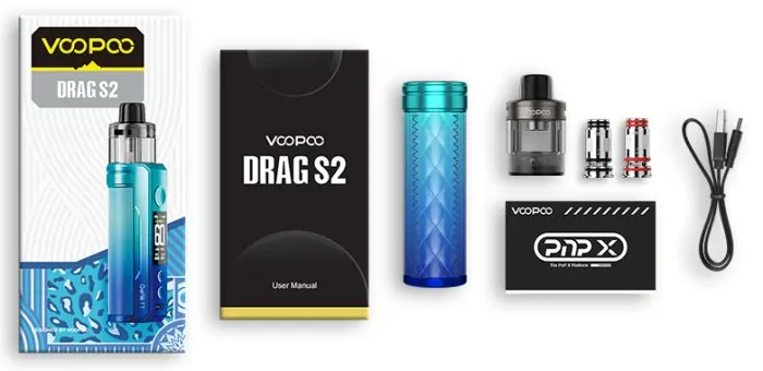 Grip VOOPOO Drag S2 Mod Pod 60W 2500mAh Classic