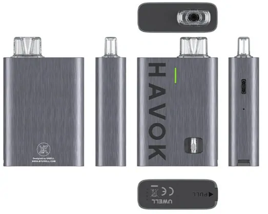 Elektronická cigareta Uwell Havok R Pod 950mAh Brown Wood