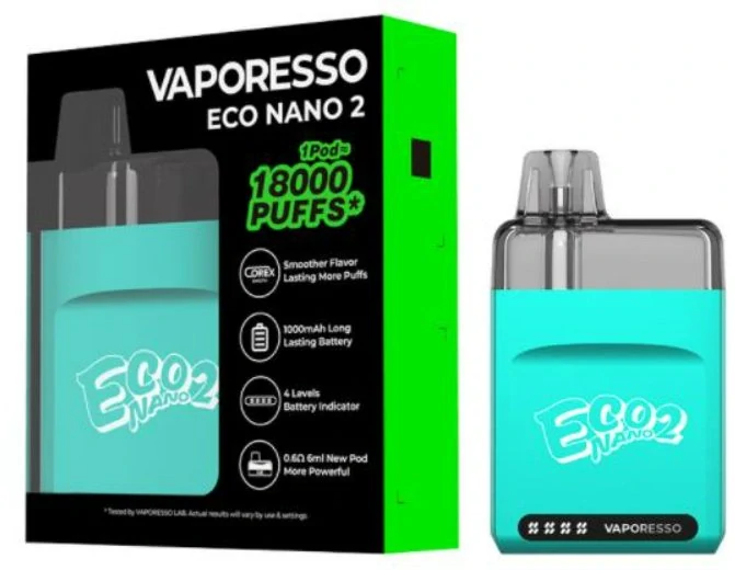 Elektronická cigareta Vaporesso ECO Nano 2 Pod 1000mAh Pristine White