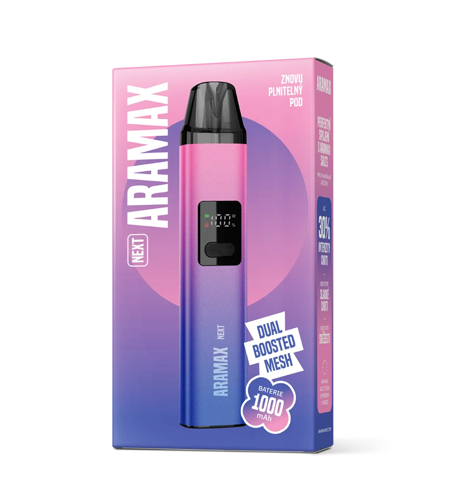 Elektronická cigareta Aramax NEXT Pod 1000mAh Pink
