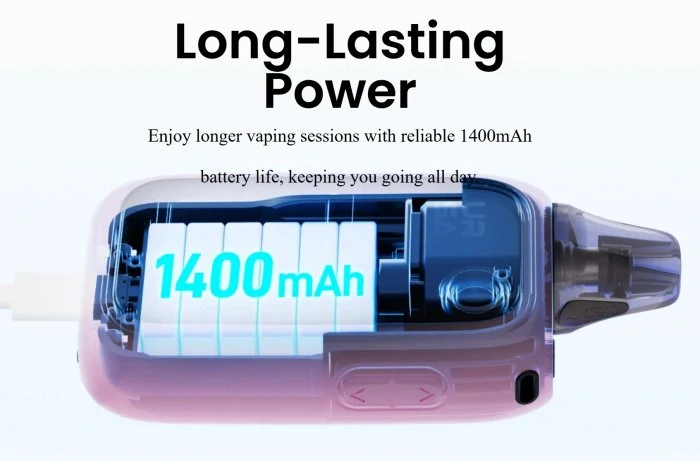 Elektronická cigareta Lost Vape URSA EPOCH Pro Pod 1400mAh URSA Silk Rose