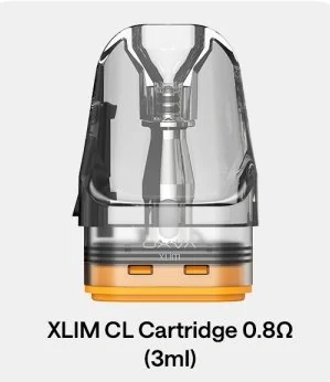 Náhradní cartridge (POD) OXVA Xlim CL/V3 Pod Top Fill cartridge 0,8ohm / 2ml (3Pack)