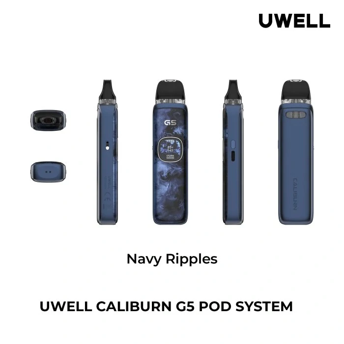 Elektronická cigareta Uwell Caliburn G5 1600mAh Navy Ripples