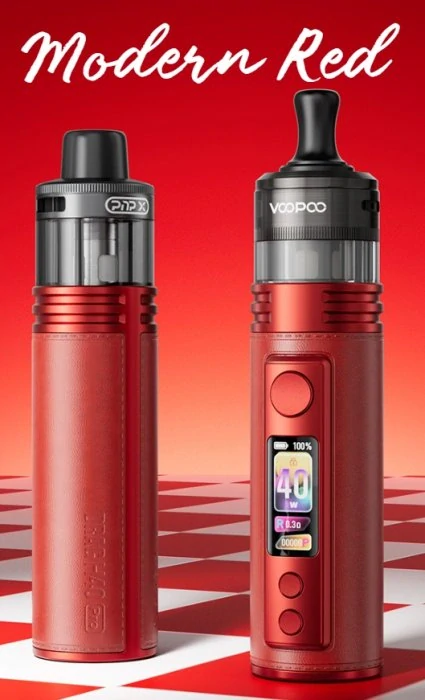 Elektronická cigareta VOOPOO DRAG H40 Pro 2450mAh Modern Red