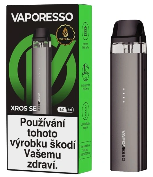 Elektronická cigareta Vaporesso XROS SE 1000mAh Space Grey