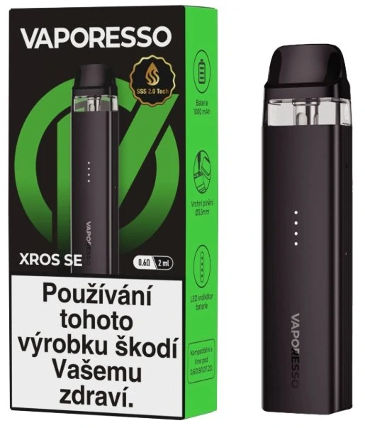 Elektronická cigareta Vaporesso XROS SE 1000mAh Space Black