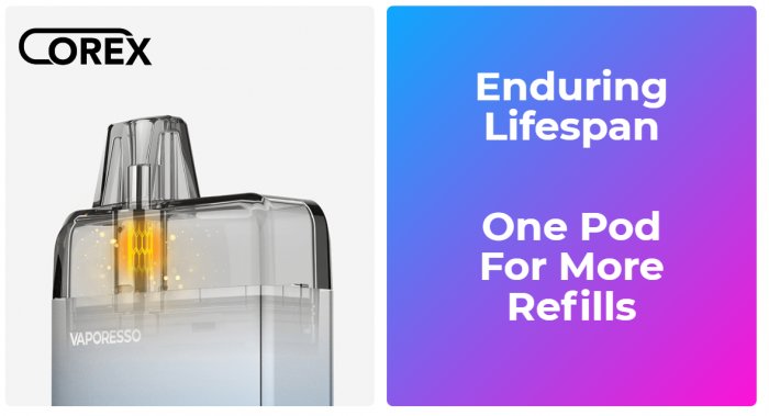 Elektronická cigareta Vaporesso ECO Nano Pod 1000mAh Universal Grey