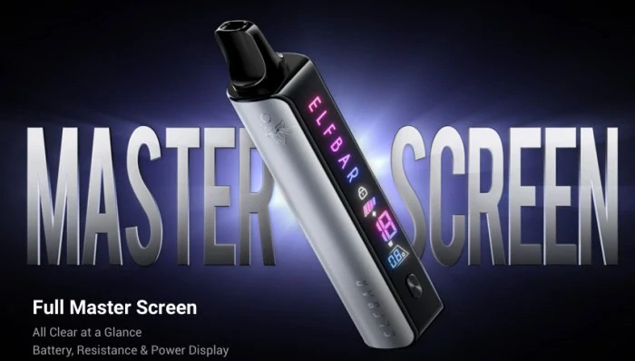 Elektronická cigareta Elf Bar ELFA Master Pod 850mAh Lunar Silver