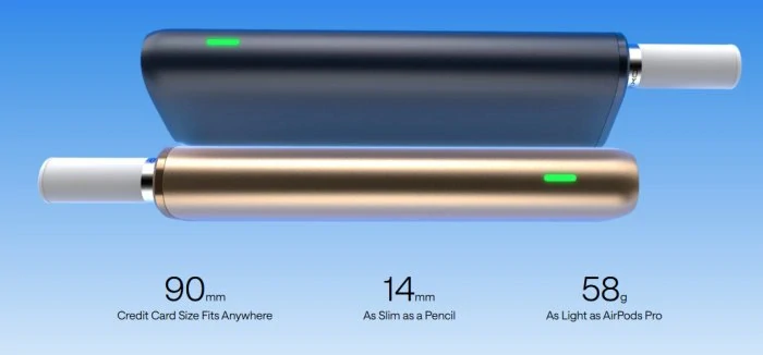 Elektronická cigareta OXVA SLIMSTICK 1500mAh Classic Tobacco 20mg Black color