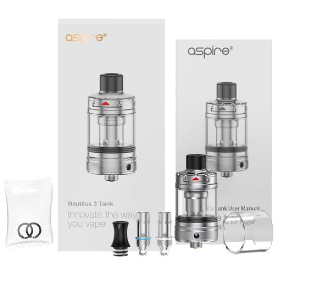 Clearomizér aSpire Nautilus 3 4ml Silver