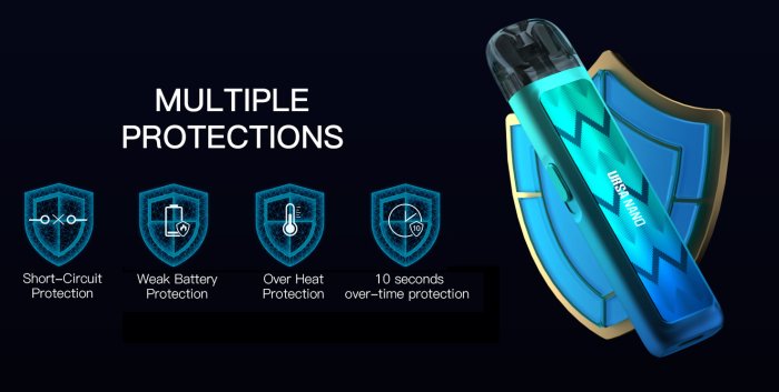 Elektronická cigareta Lost Vape Ursa Nano Pod 800mAh Wave Red