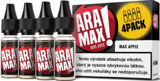 E-liquid ARAMAX 4Pack Max Apple 4x10ml / 6mg