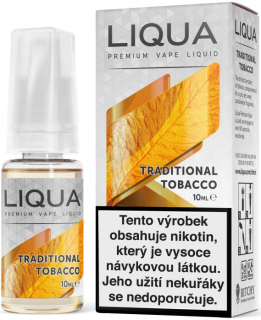 E-liquid LIQUA Traditional Tobacco 10ml / 6mg