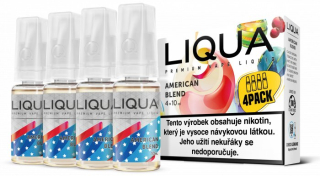 E-liquid LIQUA 4Pack American Blend 4x10ml / 12mg