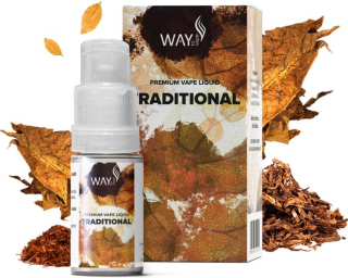 E-liquid WAY to Vape Traditional 10ml / 18mg