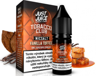 E-liquid Just Juice SALT Tobacco Vanilla Toffee 10ml - 11mg