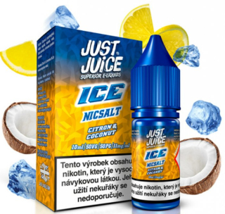 E-liquid Just Juice SALT ICE Citron & Coconut 10ml - 11mg