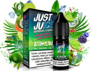E-liquid Just Juice SALT Guanabana & Lime On Ice 10ml - 11mg