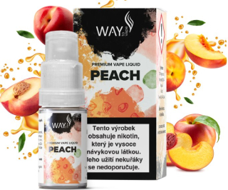 E-liquid WAY to Vape Peach 10ml / 12mg