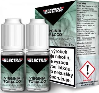 E-liquid ELECTRA 2Pack Virginia Tobacco 2x10ml / 18mg