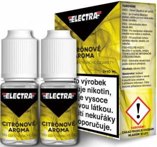 E-liquid ELECTRA 2Pack Lemon 2x10ml / 20mg