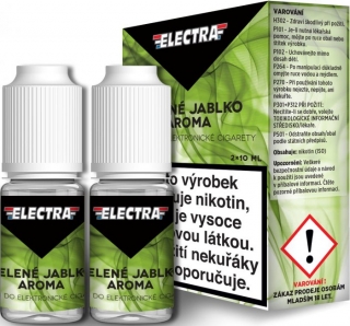 E-liquid ELECTRA 2Pack Green apple 2x10ml / 0mg
