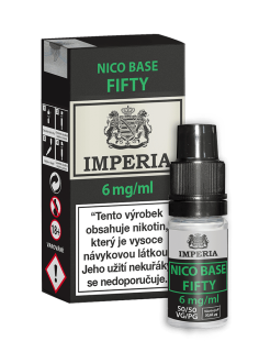 Nikotinová báze IMPERIA Fifty PG50/VG50 5x10ml - 6mg