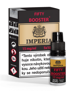 Nikotinový Booster IMPERIA Fifty PG50/VG50 5x10ml - 15mg