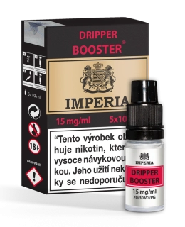 Nikotinový Booster IMPERIA Dripper PG30/VG70 5x10ml - 15mg