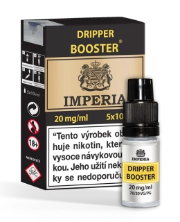 Nikotinový Booster IMPERIA Dripper PG30/VG70 5x10ml - 20mg