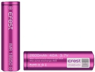Akumulátor Efest IMR 18650 3500mAh 20A